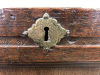 Antique 18th Century Oak Coffer with Panel Front (7 of 12) Antique 18th Century Oak Coffer with Panel Front (7 of 12)
