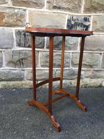 Antique Inlaid Mahogany Tray Top Table (9 of 10) Antique Inlaid Mahogany Tray Top Table (9 of 10)
