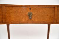 Antique Burr Walnut Kidney Shaped Desk or Dressing Table by Waring & Gillows (12 of 12) Antique Burr Walnut Kidney Shaped Desk or Dressing Table by Waring & Gillows (12 of 12)