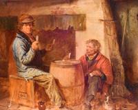 Superb oil painting by Edmund Bristow (1787-1876) (7 of 11) Superb oil painting by Edmund Bristow (1787-1876) (7 of 11)