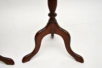 Pair of Antique Georgian Style Mahogany Wine Tables (3 of 6) Pair of Antique Georgian Style Mahogany Wine Tables (3 of 6)