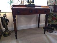 Victorian Mahogany Galleried Writing Table (2 of 6) Victorian Mahogany Galleried Writing Table (2 of 6)