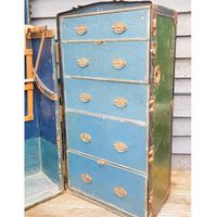 Antique Travel/ Steamer Trunk Wardrobe (12 of 16) Antique Travel/ Steamer Trunk Wardrobe (12 of 16)