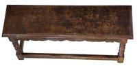 19th Century Long Oak Joint Stool (3 of 6) 19th Century Long Oak Joint Stool (3 of 6)