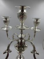 Antique Victorian Silver Candelabra. Sheffield 1894. (12 of 14) Antique Victorian Silver Candelabra. Sheffield 1894. (12 of 14)