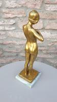 Beautiful “Ferdinand Frick” Art Deco Gilt Bronze c1920 (2 of 6) Beautiful “Ferdinand Frick” Art Deco Gilt Bronze c1920 (2 of 6)