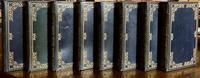 1910 Asprey Collection of Fine Leather Bindings X 8 Vols Pope Trollope Hawthorne