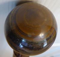 Walking Stick Cane 1918 Hallmarked Solid Silver Pommel Bamboo Shaft Tigers Eye (8 of 11) Walking Stick Cane 1918 Hallmarked Solid Silver Pommel Bamboo Shaft Tigers Eye (8 of 11)