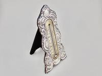 Rare Art Nouveau Silver Desk Thermometer by J. Batson & Son, London 1903 (2 of 7) Rare Art Nouveau Silver Desk Thermometer by J. Batson & Son, London 1903 (2 of 7)