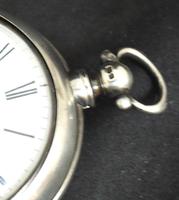 Antique Silver Pair Case Pocket Watch Fusee Verge Escapement Key Wind Enamel Dial (10 of 10) Antique Silver Pair Case Pocket Watch Fusee Verge Escapement Key Wind Enamel Dial (10 of 10)