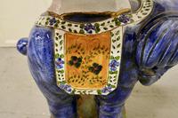 Colourful North African Terracotta Elephant Statue Seat (5 of 10) Colourful North African Terracotta Elephant Statue Seat (5 of 10)