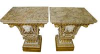 Pair of William Kent Style Marble Topped Small Pier Tables (3 of 7) Pair of William Kent Style Marble Topped Small Pier Tables (3 of 7)
