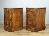 Fine Pair of Victorian Burr Walnut Bedside Cabinets (3 of 8) Fine Pair of Victorian Burr Walnut Bedside Cabinets (3 of 8)