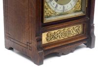 Oak Cased German Bracket 8-day Striking Mantle Clock c.1890 (7 of 10) Oak Cased German Bracket 8-day Striking Mantle Clock c.1890 (7 of 10)