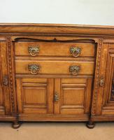 Antique Late 19th Century Oak Sideboard Dresser Base. (7 of 14) Antique Late 19th Century Oak Sideboard Dresser Base. (7 of 14)