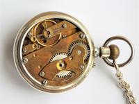 Antique Silver Pocket Watch & Chain (5 of 5) Antique Silver Pocket Watch & Chain (5 of 5)