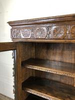 Victorian Glazed Oak Cabinet with Carved Detail (9 of 10) Victorian Glazed Oak Cabinet with Carved Detail (9 of 10)
