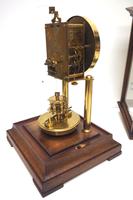 Rare Gustav Becker 400-day Torsion Clock German Mantel Clock Mahogany & Bevelled Glass Case (13 of 13) Rare Gustav Becker 400-day Torsion Clock German Mantel Clock Mahogany & Bevelled Glass Case (13 of 13)