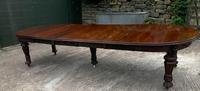 Impressive Victorian Mahogany Extending Dining Table - Seats 12 (8 of 23) Impressive Victorian Mahogany Extending Dining Table - Seats 12 (8 of 23)