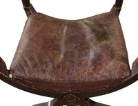 Pair of Ebonised Oak Elbow Chairs (9 of 12) Pair of Ebonised Oak Elbow Chairs (9 of 12)