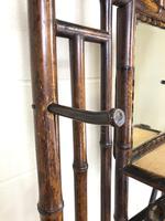 Victorian Antique Bamboo Mirrored Hall Stand (5 of 7) Victorian Antique Bamboo Mirrored Hall Stand (5 of 7)