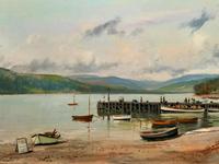 'The Lake District' Exceptional Vintage Seascape Oil On Canvas Painting c1960' (5 of 12) 'The Lake District' Exceptional Vintage Seascape Oil On Canvas Painting c1960' (5 of 12)