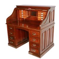 English Mahogany Roll Top Desk (3 of 9) English Mahogany Roll Top Desk (3 of 9)