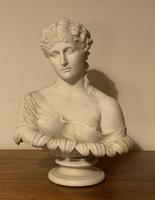 Parian Ware Copeland Bust of Clytie the Water Nymph (4 of 8) Parian Ware Copeland Bust of Clytie the Water Nymph (4 of 8)