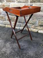 Antique Mahogany Butlers Tray on Stand (5 of 8) Antique Mahogany Butlers Tray on Stand (5 of 8)
