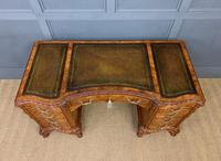 Burr Walnut Pedestal Desk by Maple and Co (3 of 18) Burr Walnut Pedestal Desk by Maple and Co (3 of 18)