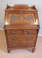 Antique Mahogany Small Bureau Writing Desk (8 of 11) Antique Mahogany Small Bureau Writing Desk (8 of 11)