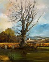 Large Magnificent Extensive Vintage Autumn Country Landscape Oil Painting (4 of 13) Large Magnificent Extensive Vintage Autumn Country Landscape Oil Painting (4 of 13)