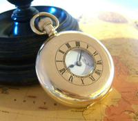 Pocket Watch 1937 Swiss 15 Jewel 9ct Rose Gold Filled Half Hunter FWO (6 of 12) Pocket Watch 1937 Swiss 15 Jewel 9ct Rose Gold Filled Half Hunter FWO (6 of 12)