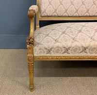 19th Century French Giltwood Settee (4 of 15) 19th Century French Giltwood Settee (4 of 15)