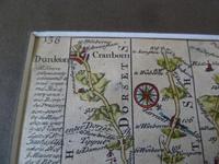 18thC Road Map Dorset " Dunkton - Weymouth" c1720 Britannia Depicta (4 of 5) 18thC Road Map Dorset " Dunkton - Weymouth" c1720 Britannia Depicta (4 of 5)
