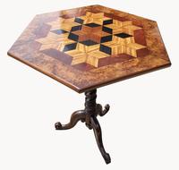 A Wonderful Quality Victorian Hexagonal Specimen Table (5 of 5) A Wonderful Quality Victorian Hexagonal Specimen Table (5 of 5)