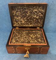 Victorian Walnut Inlaid Jewellery Box (9 of 12) Victorian Walnut Inlaid Jewellery Box (9 of 12)