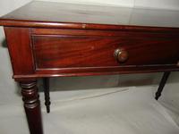 Georgian Mahogany Two Drawer Side Table (3 of 7) Georgian Mahogany Two Drawer Side Table (3 of 7)