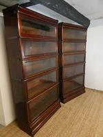 Pair of English Stamped Globe Wernicke Bookcases (6 of 9) Pair of English Stamped Globe Wernicke Bookcases (6 of 9)