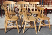 1960's Set 6 Beech Kitchen Chairs (2 of 3) 1960's Set 6 Beech Kitchen Chairs (2 of 3)