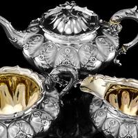 Magnificent Georgian Solid Silver Tea Set / Service 3 Piece Set - Barnard 1835 (4 of 29) Magnificent Georgian Solid Silver Tea Set / Service 3 Piece Set - Barnard 1835 (4 of 29)
