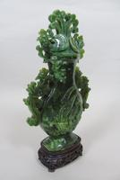 Large Early 20th Century Chinese Spinach Jade Urn & Cover (5 of 6) Large Early 20th Century Chinese Spinach Jade Urn & Cover (5 of 6)