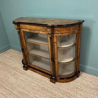 Sensational Figured Victorian Walnut Antique Credenza (7 of 9) Sensational Figured Victorian Walnut Antique Credenza (7 of 9)