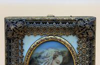 Fabulous early 1900s Italian Miniature Oil Portrait Painting - Stunning Frame!' (4 of 11) Fabulous early 1900s Italian Miniature Oil Portrait Painting - Stunning Frame!' (4 of 11)