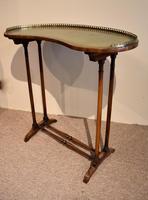 Rosewood Regency Kidney Shaped Writing Table (4 of 5) Rosewood Regency Kidney Shaped Writing Table (4 of 5)