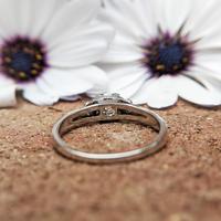 Art Deco Platinum Diamond Solitaire Ring, Antique Diamond Engagement Ring (4 of 8) Art Deco Platinum Diamond Solitaire Ring, Antique Diamond Engagement Ring (4 of 8)