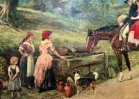 19thC English School - Horse & Hound Country landscape Oil Painting (4 of 11) 19thC English School - Horse & Hound Country landscape Oil Painting (4 of 11)