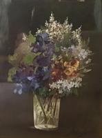 Ada Whaley Bell 1880 -1903 Oil on Canvas Still Life Flowers (4 of 5) Ada Whaley Bell 1880 -1903 Oil on Canvas Still Life Flowers (4 of 5)