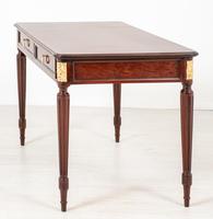 Very Good Quality French Mahogany 2 Drawer Side Table (7 of 11) Very Good Quality French Mahogany 2 Drawer Side Table (7 of 11)