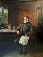 BAD NEWS FROM THE WAR! 'Walter Tomlinson' Portrait Oil Painting (5 of 16) BAD NEWS FROM THE WAR! 'Walter Tomlinson' Portrait Oil Painting (5 of 16)